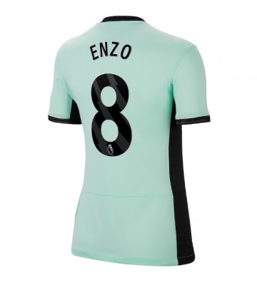 Chelsea Enzo Fernandez #8 Koszulka Trzecich Kobiety 2023-24 Krótki Rękaw